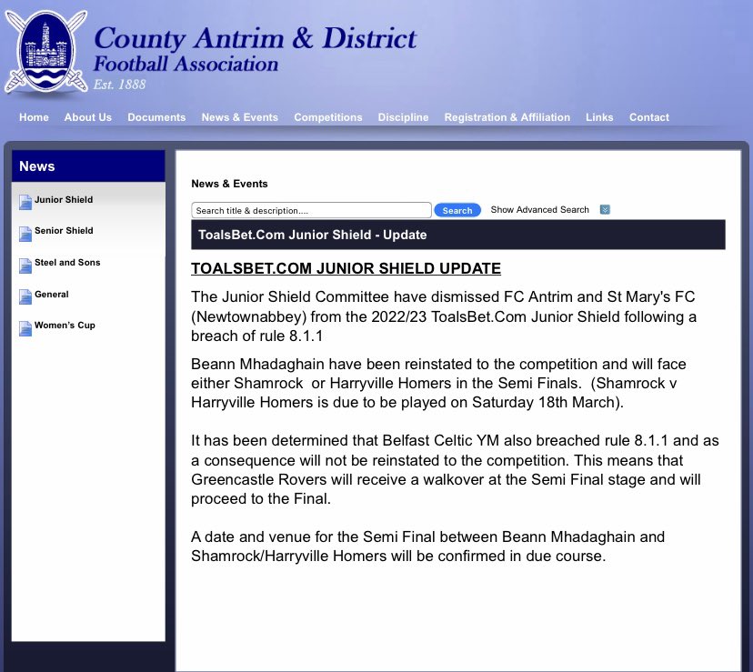 Greencastle Rovers tweet media