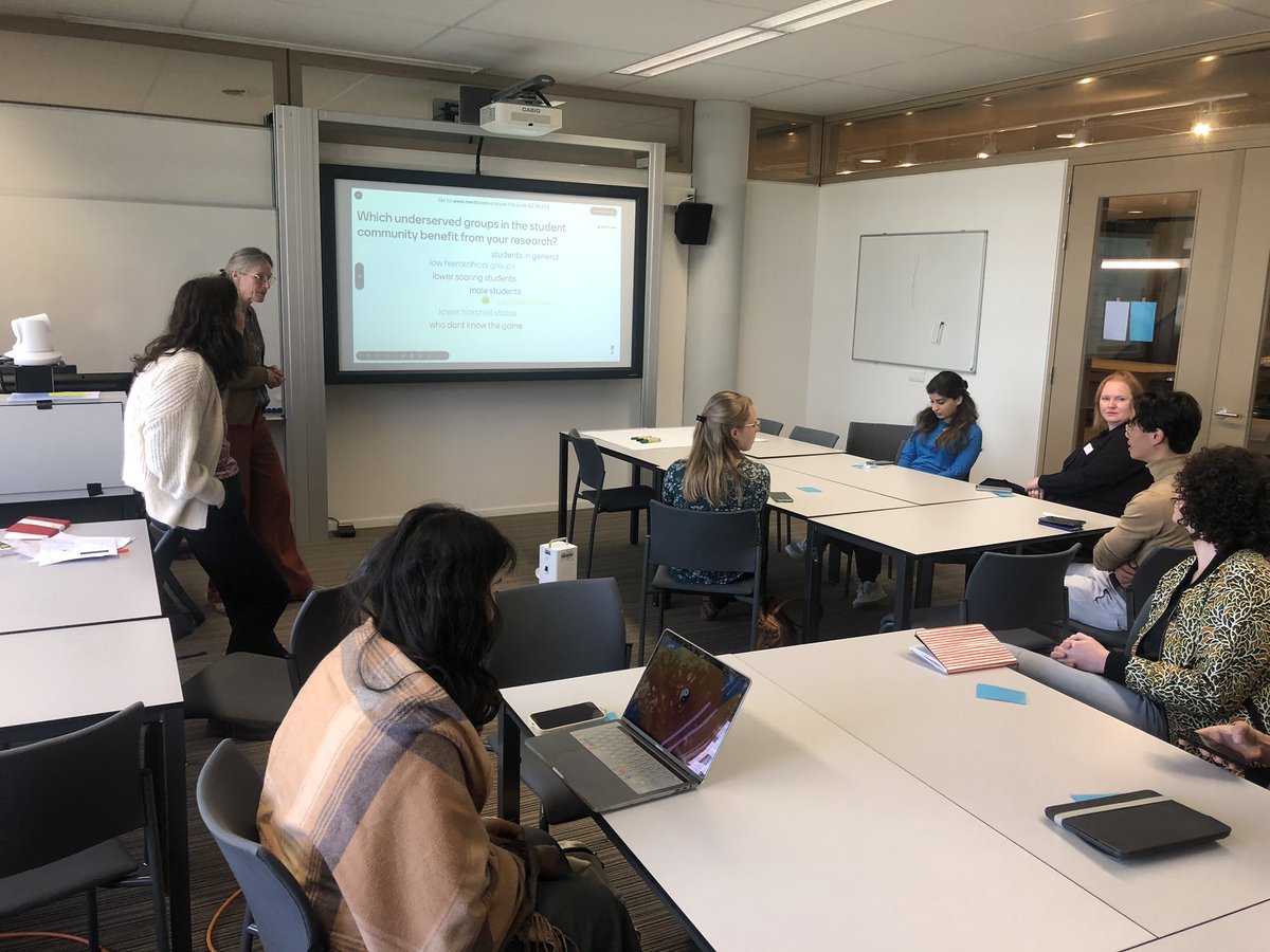 Gerbrich Galema (@gerbrich_galema) on Twitter photo How to design inclusive research, interesting workshop by <a href="/KatjaLanting/">Katja Lanting</a> and Jeanine Suurmond. <a href="/NVMO_JON/">NVMO promovendi en jonge onderzoekers</a> <a href="/NVMO_JON/">NVMO promovendi en jonge onderzoekers</a> #phdday How to design inclusive research, interesting workshop by <a href="/KatjaLanting/">Katja Lanting</a> and Jeanine Suurmond. <a href="/NVMO_JON/">NVMO promovendi en jonge onderzoekers</a> <a href="/NVMO_JON/">NVMO promovendi en jonge onderzoekers</a> #phdday