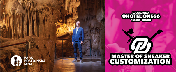 We love young, ambitious people who are original, active and think "out of the box". That's why we support creative artists and the world premiere of the MASTER OF SNEAKER CUSTOMIZATION event!