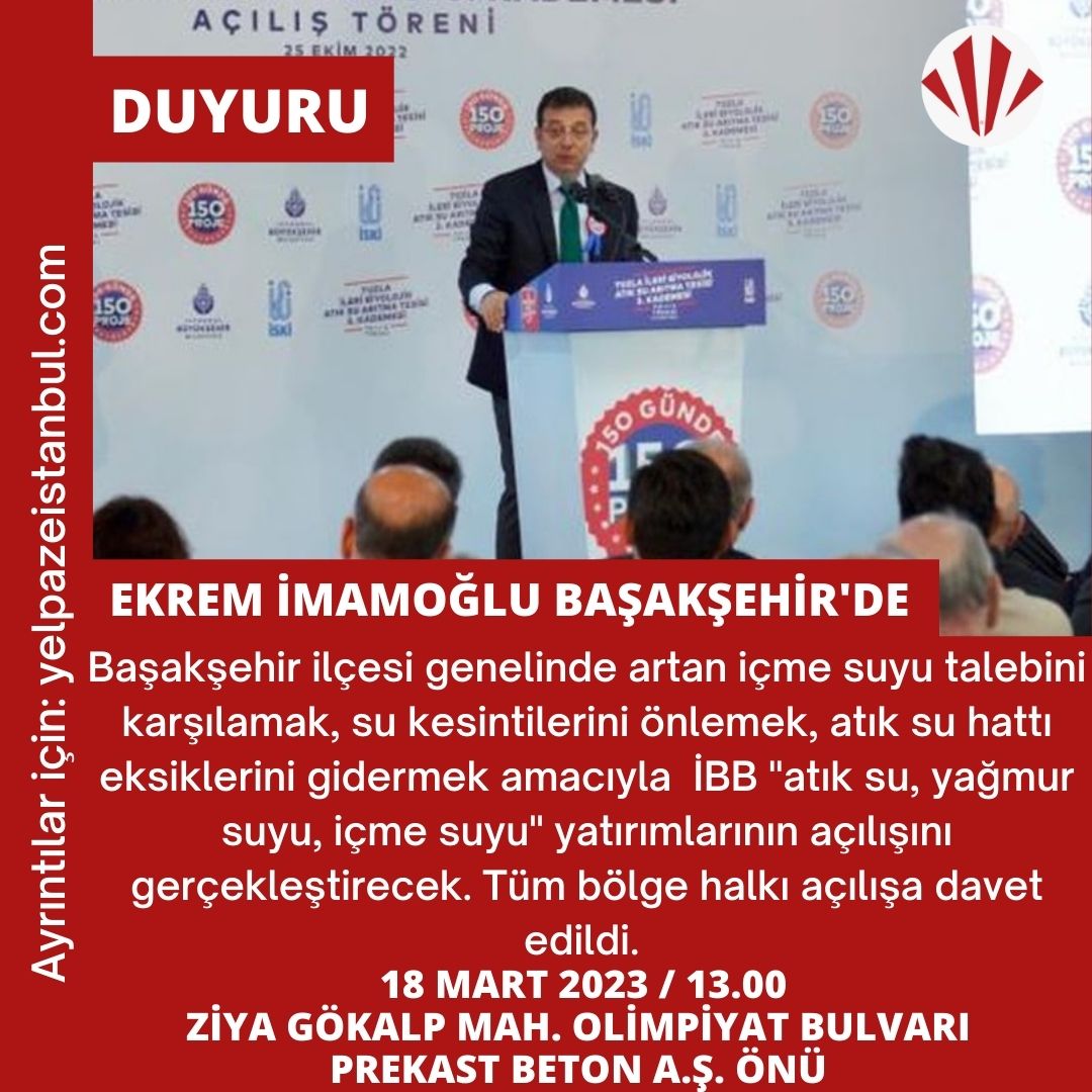 #İBB Başkanı #Ekremİmamoğlu #Başakşehir'de 

#bahcesehir #basaksehir #ibb #su #iski