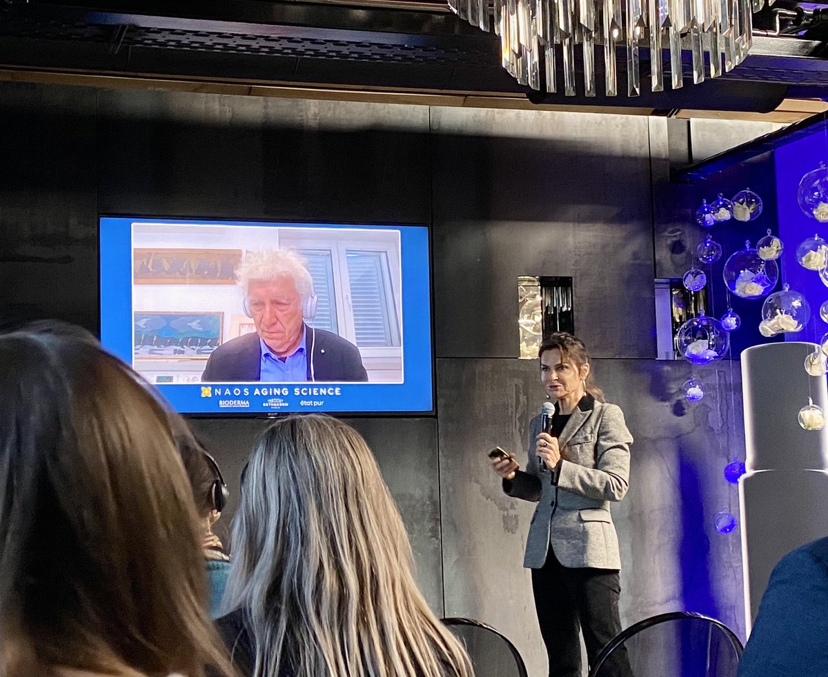 Stelmach_Juliaa's tweet photo. „Długowiecznosć nie wynika z DNA, tylko z białek proteom. Ochrona proteomu to klucz do długowieczności komórek.” - Isabelle Benoit podczas konferencji Skóra może się starzeć nawet dwa razy wolniej. Pierwsze zastosowanie przełomowych badań naukowych.
@NAOS_Global
#ageingscience https://t.co/t5ENXDtar2