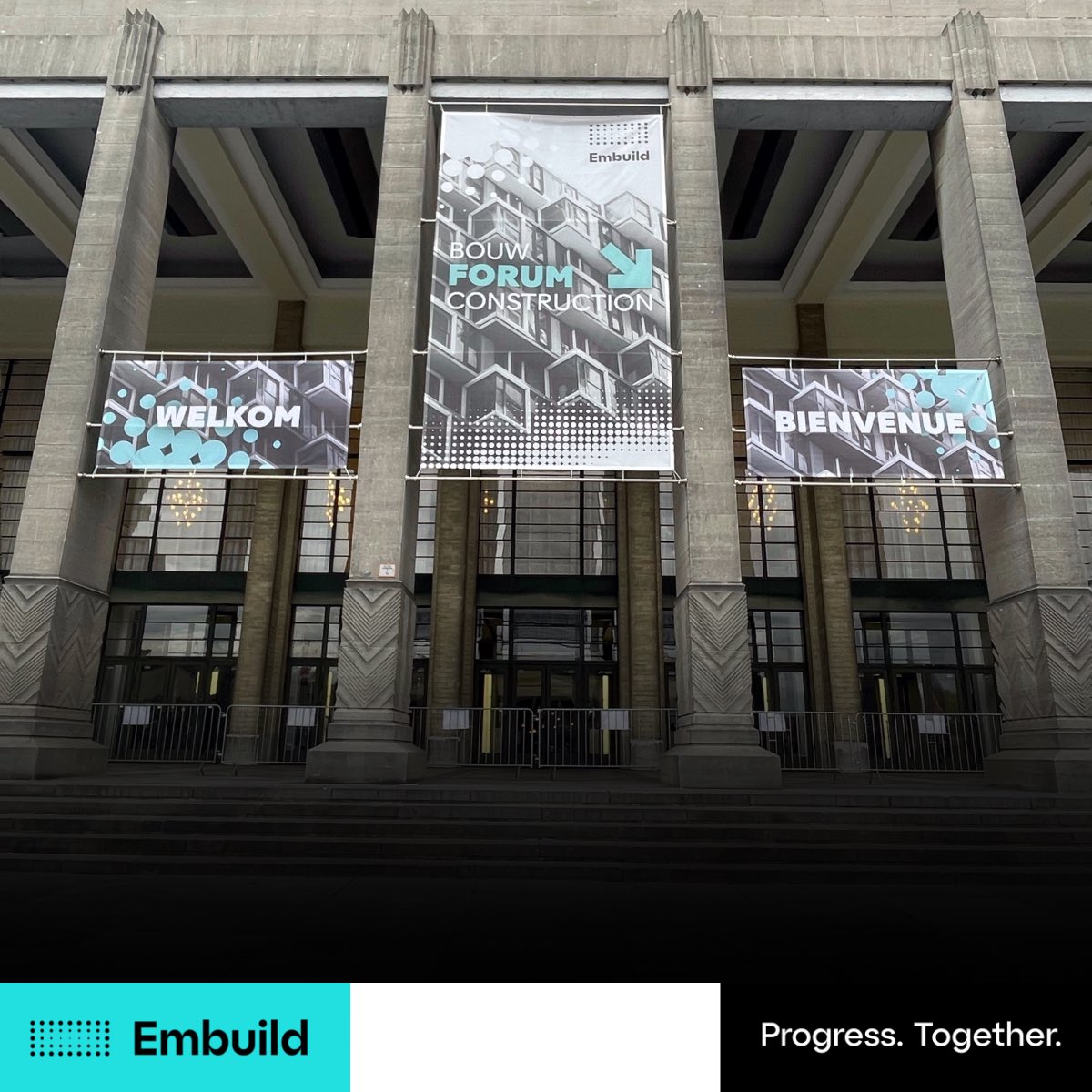 embuildfr's tweet image. Les acteurs du secteur de la construction réunis au Palais 10 de Brussels Expo pour démarrer le chantier des élections de 2024. #BFC2023 #Construction