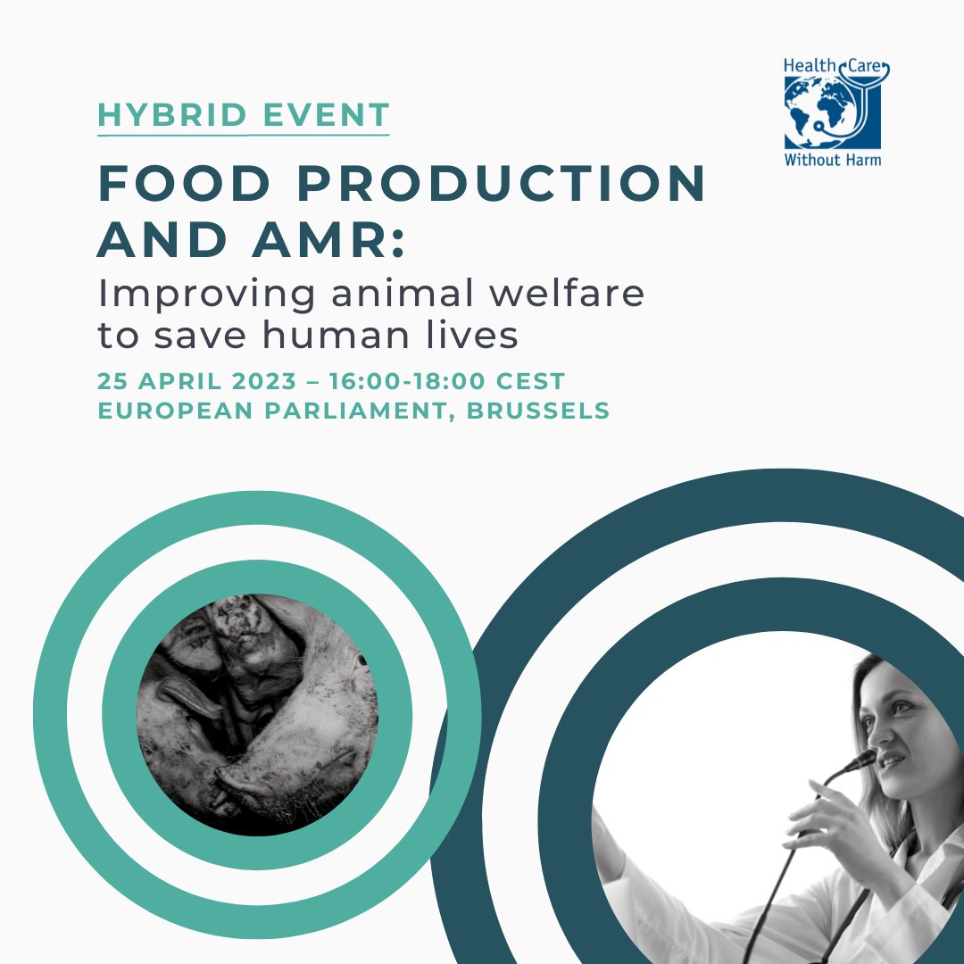 Increasing #AnimalWelfare standards could help save human lives. We're holding a hybrid event on 25 April at the <a href="/Europarl_EN/">European Parliament</a> to discuss the impact of increasing animal welfare standards to reduce the need for antibiotics in food production.

Register now: bit.ly/3JJuOCp