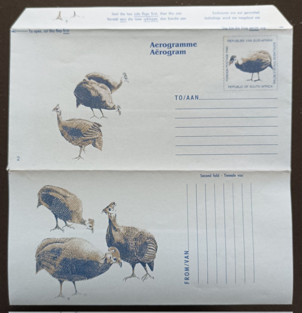 BirdsFDC's tweet photo. South Africa
#aerogramme #birds #philately https://t.co/2dAcDAQq7l