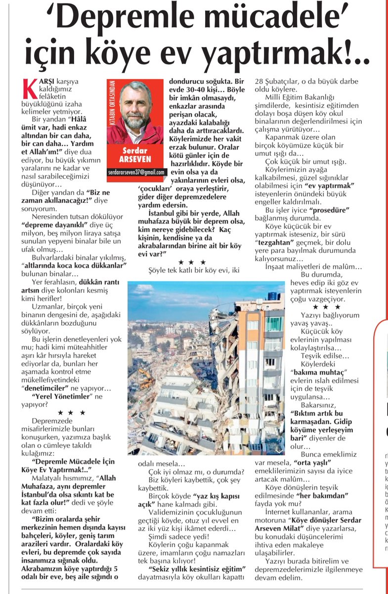 DepremŞartlı YapıKayıt
Düzenlemesi için:
Seçmeniniz Çözüm Bekliyor
Azkatlı Yapılar Kayıt altına alınsın
Depremden sonra Müstakil Ev'lerin önemi artarken LÜTFEN EvlerimiziYıkmayın
<a href="/RTErdogan/">Recep Tayyip Erdoğan</a> <a href="/tcbestepe/">T.C. Cumhurbaşkanlığı</a> <a href="/TBMMresmi/">TBMM</a> <a href="/fahrettinaltun/">Fahrettin Altun</a> <a href="/AHMETMNDER/">AHMET MİNDER🇹🇷</a> <a href="/AvOzlemZengin/">Av. Özlem Zengin 🇹🇷</a>
#YapıKayıtMağdurları