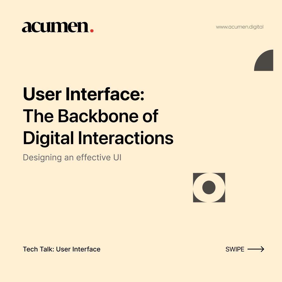 AcumenDigital_'s tweet photo. Designing an effective UI is like giving your users a map to navigate your digital world! πΊοΈπ»
#effectiveui #uiuxdesigner #uiux #acumen #acumendigital https://t.co/S83tB8XAAf