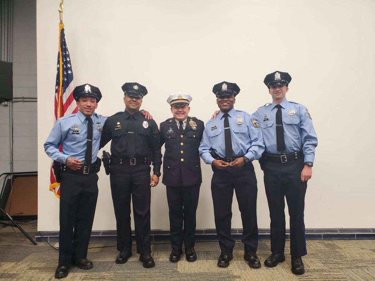 Philadelphia Police Recruit Officers prepare for Graduation today.  9 months of training to be the best in serving and protecting our city.  Congratulations to all including 8 Temple Recruit Officers.  May you have a long, prosperous and safe career protecting our city.