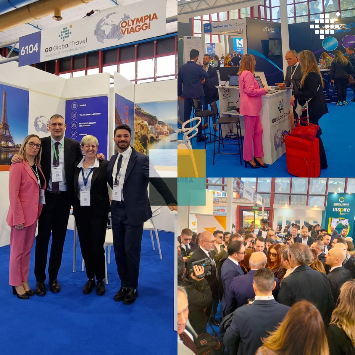 GoGlobal_Travel's tweet photo. 📢 Don't miss the chance to visit us at Borsa Mediterranea del Turismo 😎

BMT brings together top travel professionals from around the globe for a unique opportunity to connect. 🔌
Visit us at Pad 6, Stand 6104!

#travel #team #turismo #bmt #bmtnapoli #bmt2023 https://t.co/KzwxFvVFRA