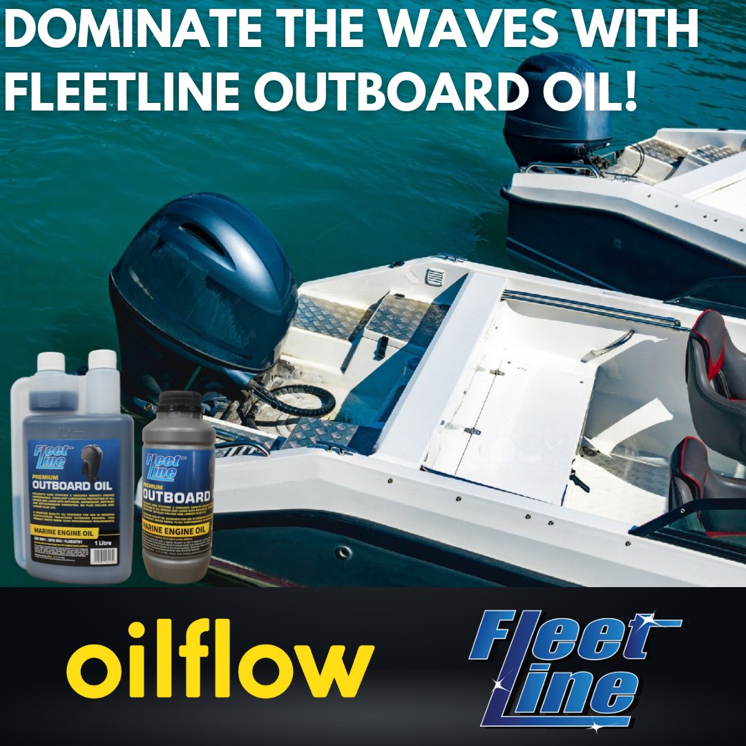 Ready to rule the waves? 🌊⚓️ Look no further than Fleetline Outboard Oil for unbeatable performance and engine protection! 🔥🛥️ #FleetlineOutboardOil #UnbeatablePerformance #SmoothSailing