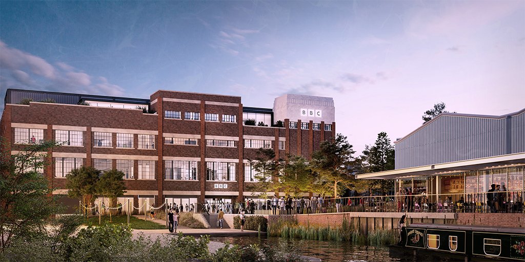 Exciting news, on behalf of @stofordltd we have helped secure #planning approval for the BBC’s new home at the former Typhoo Tea Factory in #Digbeth: turley.co.uk/news/planners-…