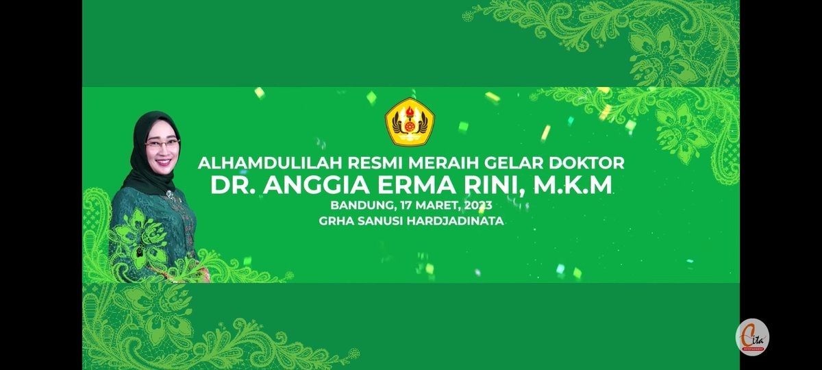 putihasni's tweet photo. Selamat ibu Doktor Anggia Erma Rini kesayangan, sangat menginspirasi dan membanggakan. Semoga berkah dan manfaat ilmunya untuk bangsa dan negara ini. https://t.co/hlI0NyAyLj