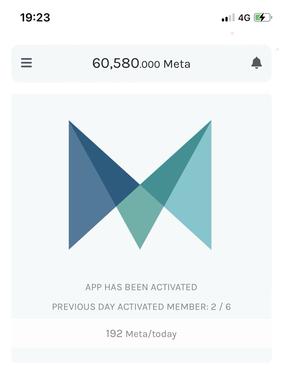 CryptoC18079335's tweet photo. #Metanetwork free mining APP!🇰🇷
1push 1day get160 #Meta!
Let’s mining together 💪
Referral code:imasan
https://t.co/jOQmdYqMq5
#Meta #Elon #Pi #Metavers #Thailand https://t.co/sZfbtIY9fK