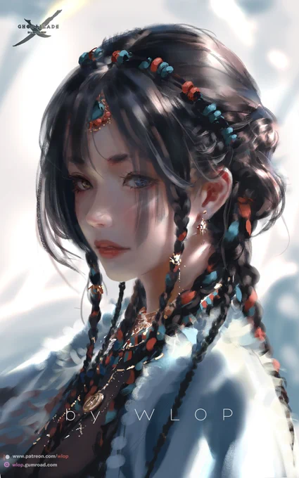 Stella from the Clan of Snow #ghostblade 