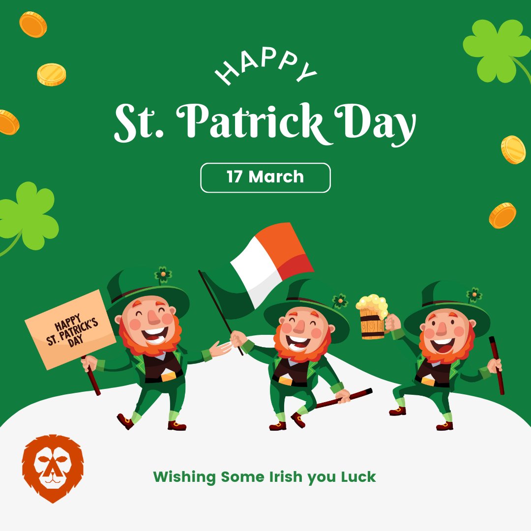 alinnza's tweet photo. Happy St. Patrick's Day! 🍀🌈 Today, we celebrate the patron saint of Ireland and the rich culture of the Emerald Isle.  ☘️
#StPatricksDay #IrishCulture #LuckOfTheIrish #GreenBeer #Guinness #DancingAJig #Celebration #Festivities #Alinnza https://t.co/Glbvu4SOlH