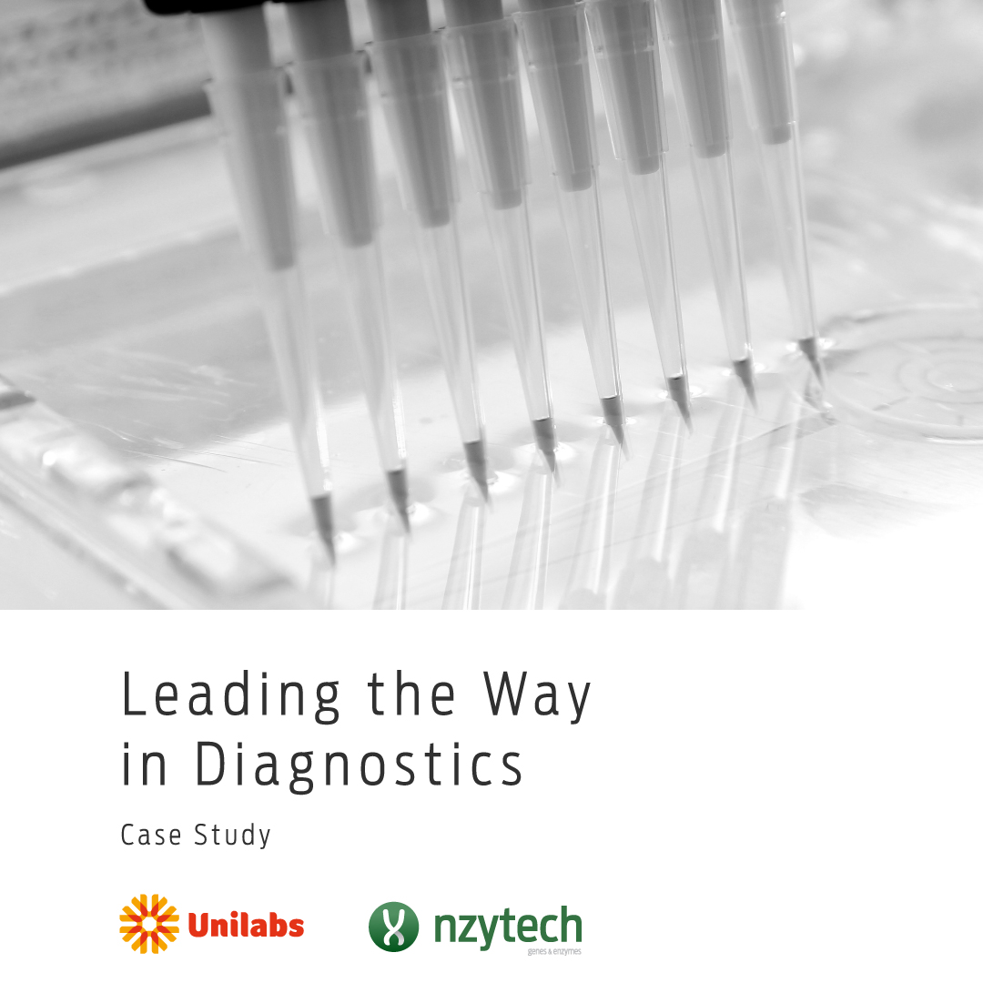 NZYTech's tweet photo. At the heart of healthcare lies the need for accuracy and efficiency. NZYTech partnered with Unilabs Portugal to develop two new CE-IVD qPCR assays designed for the rapid detection and qualitative diagnosis of MRSA and GBS.

Case Study - https://t.co/mKmRW84Tw8

#qPCR #Healthcare https://t.co/8xrFD0rChM