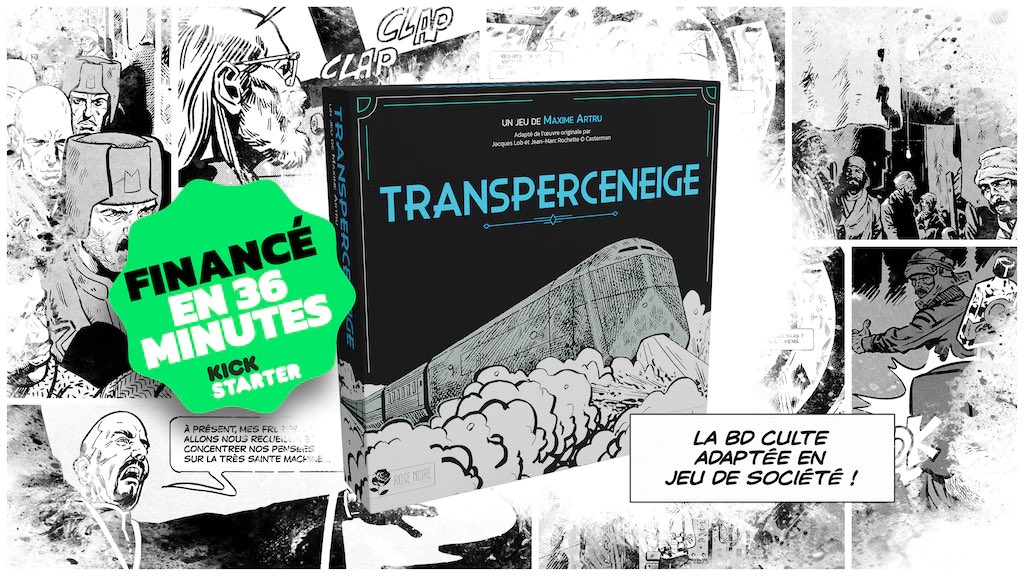 Le jeu TRANSPERCENEIGE est déjà un succès sur kickstarter !

On vous le fait découvrir dimanche en live 🤗
Rdv 16h sur twitch.tv/maxildan 

kickstarter.com/projects/nico-…