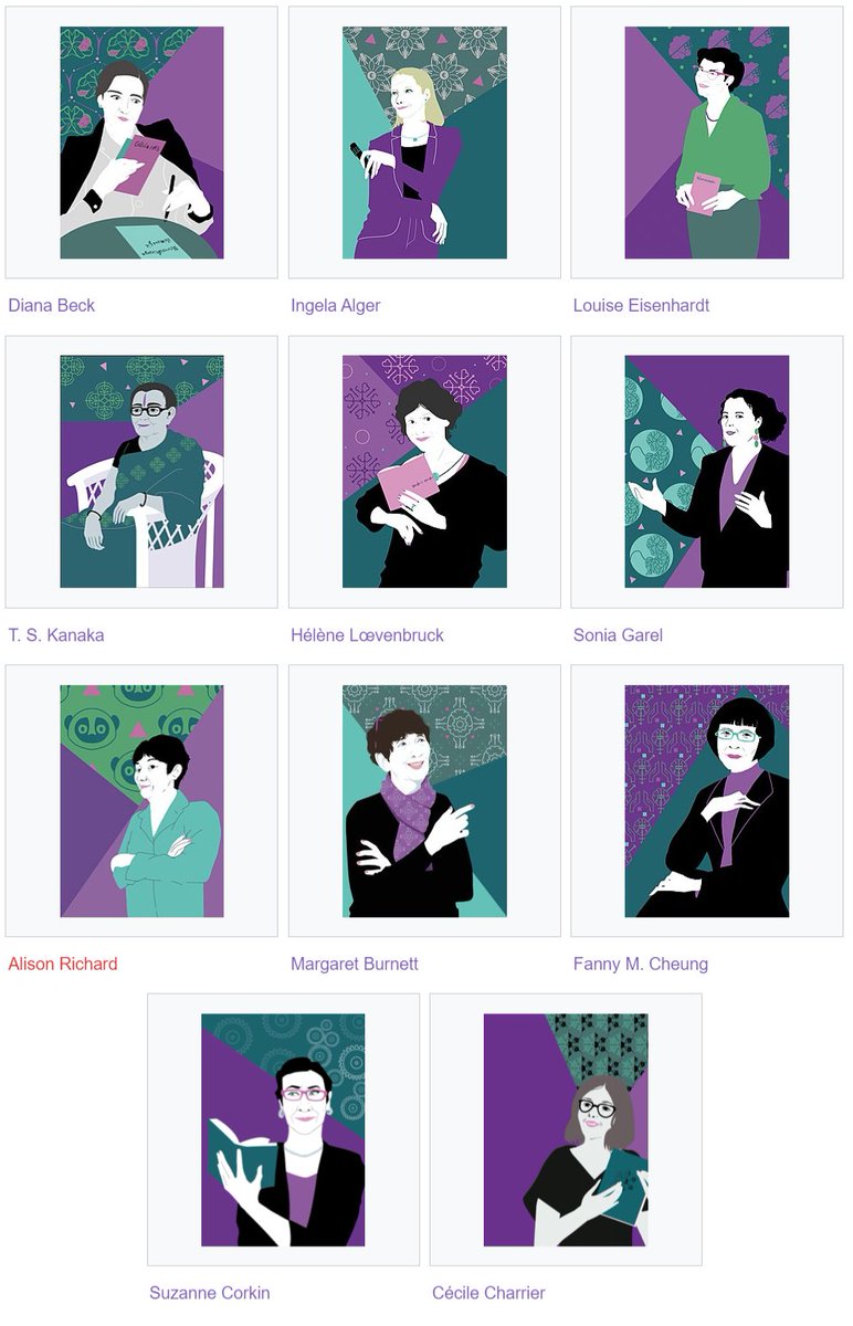 Et voici les 11 premiers portraits réalisés par les étudiants de <a href="/EcoleBrassart/">École BRASSART</a> Grenoble, présents hier avec leur directrice <a href="/TourancheauF/">TOURANCHEAU Florence</a> &amp; leurs enseignant/e/s <a href="/SG_Morgane/">Morgane Schmitt Giordano ⏚</a> &amp; <a href="/JafNeb/">JAF🦔💬</a> ! fr.wikipedia.org/wiki/Projet:Le… #WikiFemmesSci #SDC2023 c/<a href="/lessanspagEs/">les sans pagEs 💪🏾🧙‍♀️🏳️‍🌈</a>