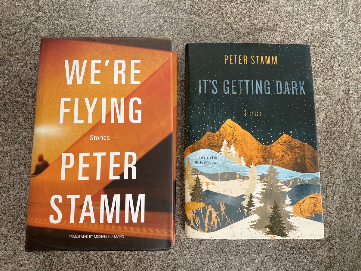 Two new books to read - short stories by Peter Stamm.