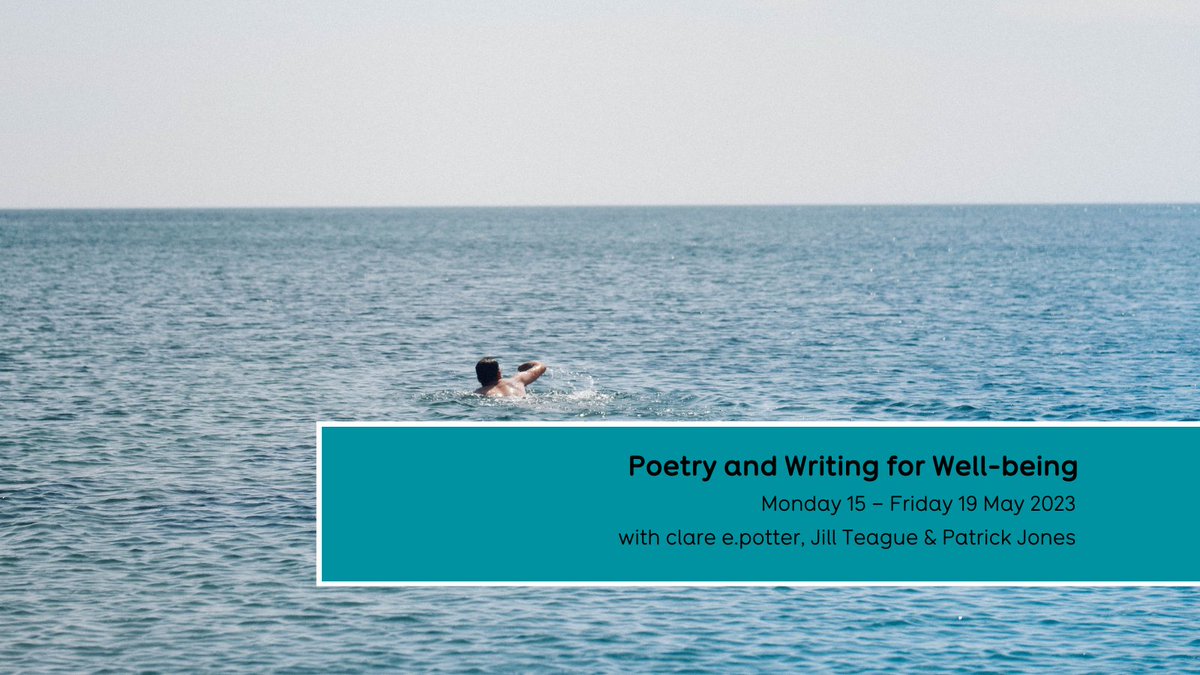 Throughout my life, poetry has helped me find my voice, speak my truth, feel validated. It's brought back enchantment +equilibrium. Join me + Jill Teague at <a href="/Ty_Newydd/">Tŷ Newydd</a> to engage in writing for creative recovery, for enjoyment. You don't need any prior writing experience.  And . .