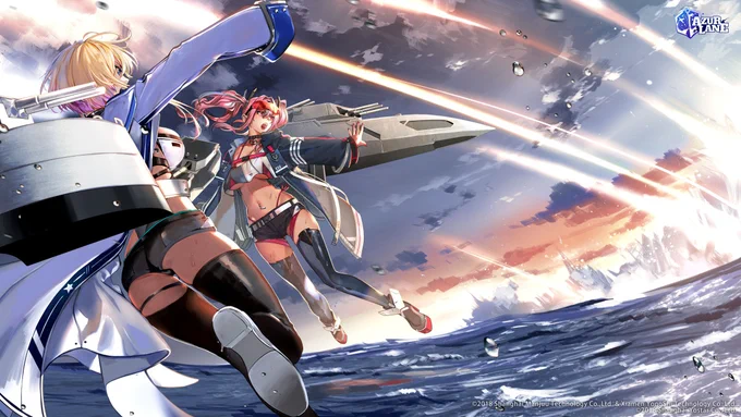 Bremerton&Marblehead #AzurLane 
