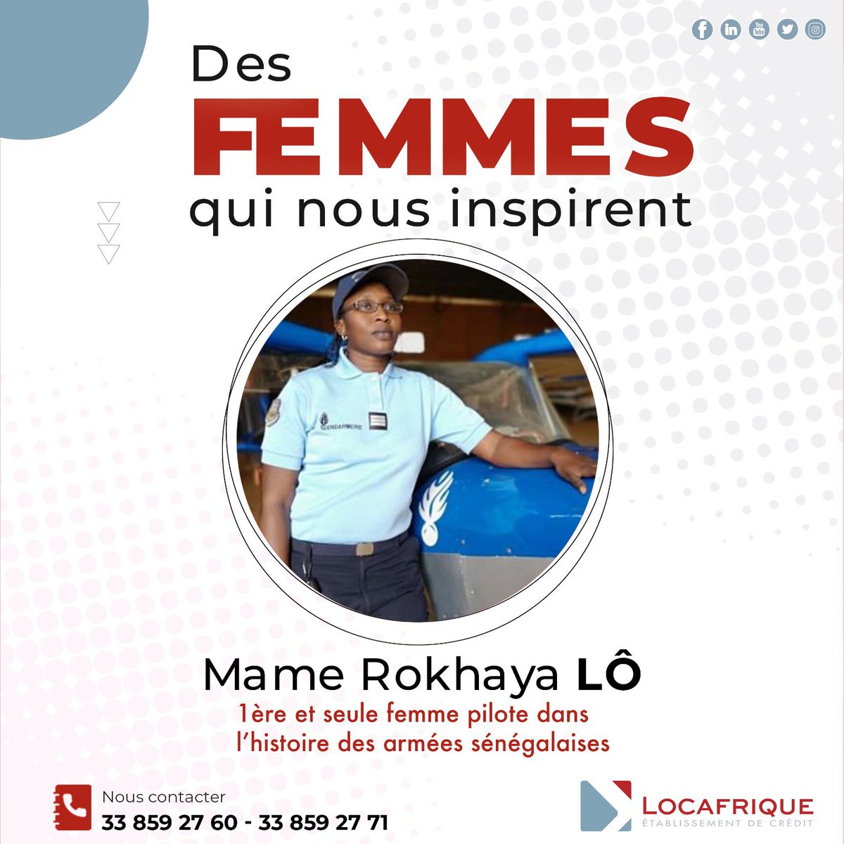 locafrique's tweet photo. Voici une sélection de 5 femmes qui nous inspirent. Et vous ? Quelles sont ces femmes qui vous inspirent dans la vie au quotidien ? 

Dites-nous en commentaire 😉
#Locafrique #Financement #Senegal #Moisdelafemme #Femmes #Kebetu https://t.co/685v7nS4cH