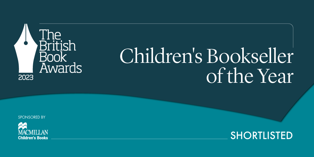Such exciting news! 🌟🎊🥳 We're thrilled to have been nominated for Childrens Bookshop in the #BritishBookAwards