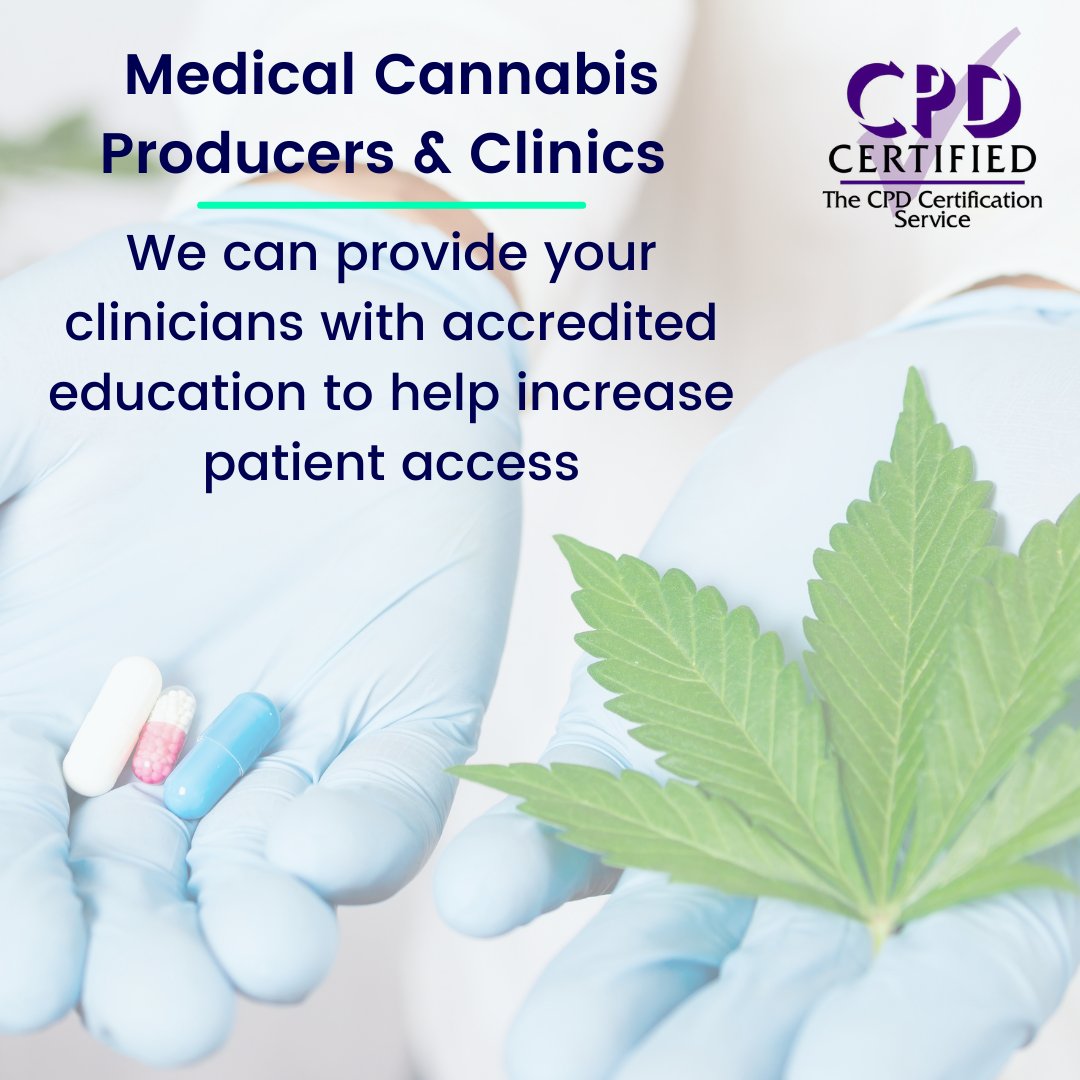 sativa_learning's tweet photo. Partner with Sativa Learning for trusted, third-party education to improve your clinicians understanding of cannabis medicine and increase prescription rates.

DM or email us for more info on pricing.

#cpdcourse #doctors #medicaleducation #cannabismedicine #patientaccess https://t.co/s36LChjEL4