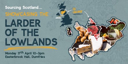 Do you serve or sell food?Are you looking to expand your Scottish #food #drink offering? Come and meet over 50 incredible producers from the Lowlands #larderofthelowlands Event info and reg larderofthelowlands.co.uk  All buyers welcome Register for free. #scotfoodtourismambassador