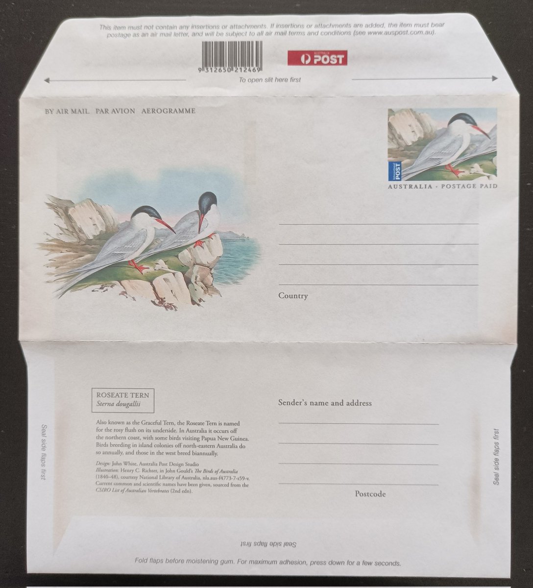 BirdsFDC's tweet photo. Australia
#aerogramme #birds #philately https://t.co/J5kEDNjyHH