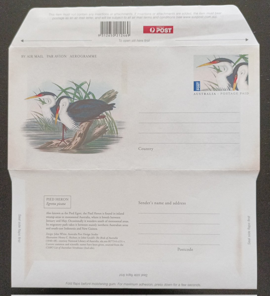 BirdsFDC's tweet photo. Australia
#aerogramme #birds #philately https://t.co/B25K6yMP1k