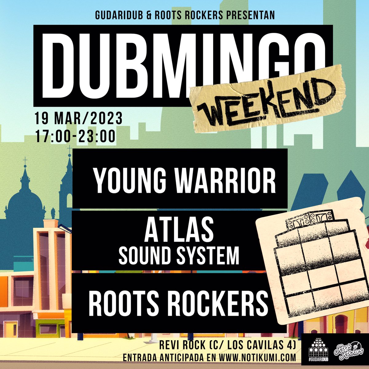 Hoy empieza Dubmingo Weekend! 3 días de fiesta por Madrid. Todas las entradas aquí: linktr.ee/dubmingo