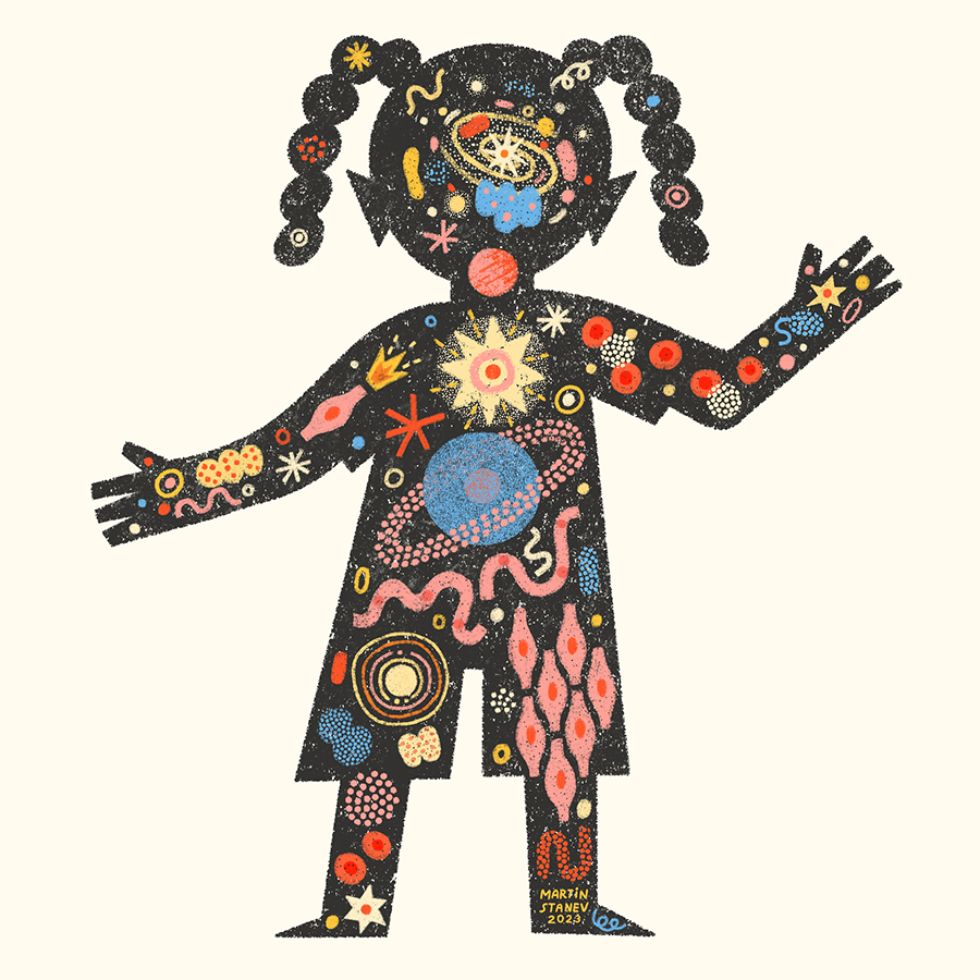 Your body is a universe. ✨🪐