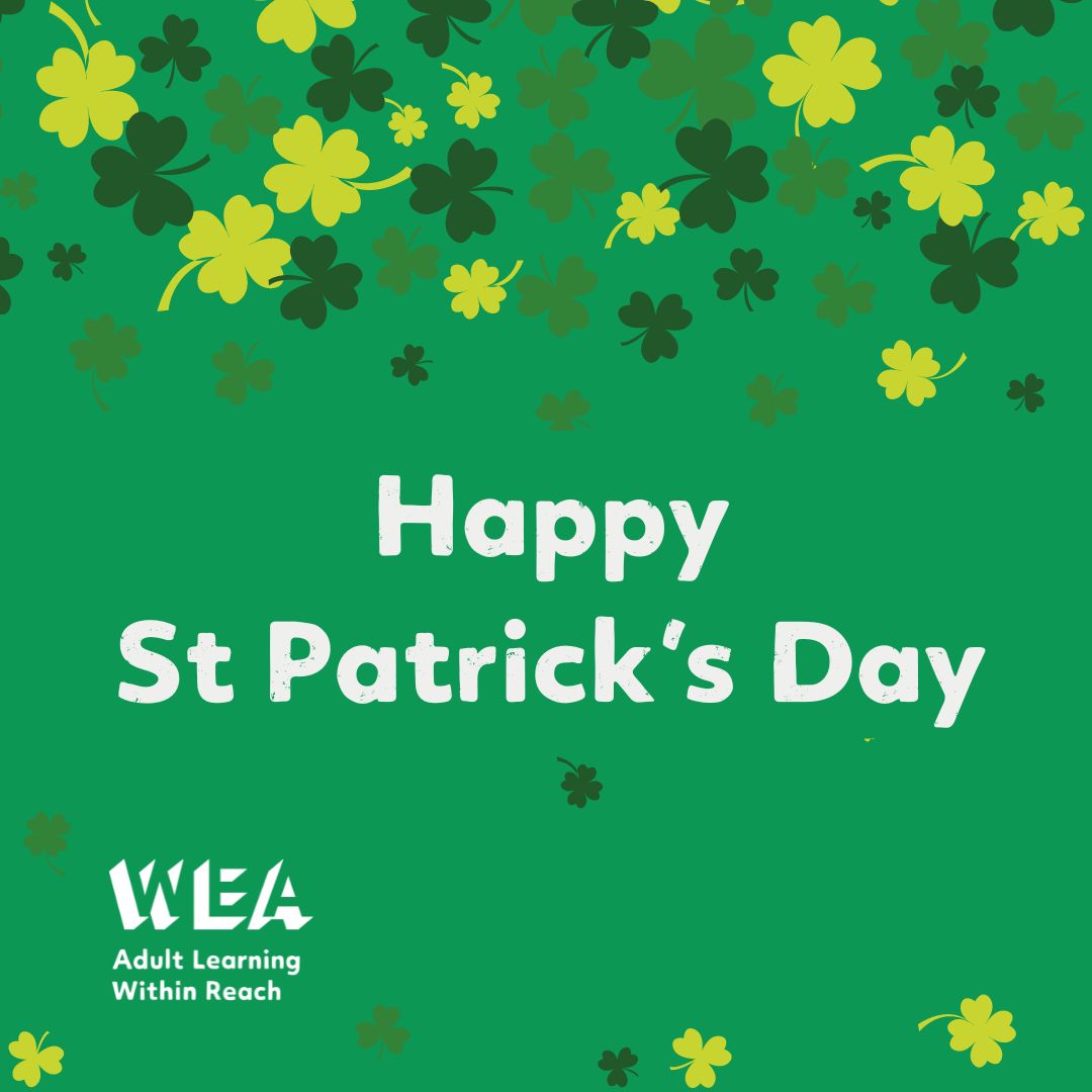 Happy St Patrick's Day ☘️  The WEA team have created a quiz to see how much you know about the iconic Irish figure and the origins and traditions of the day!
thewea.info/stpatricksday