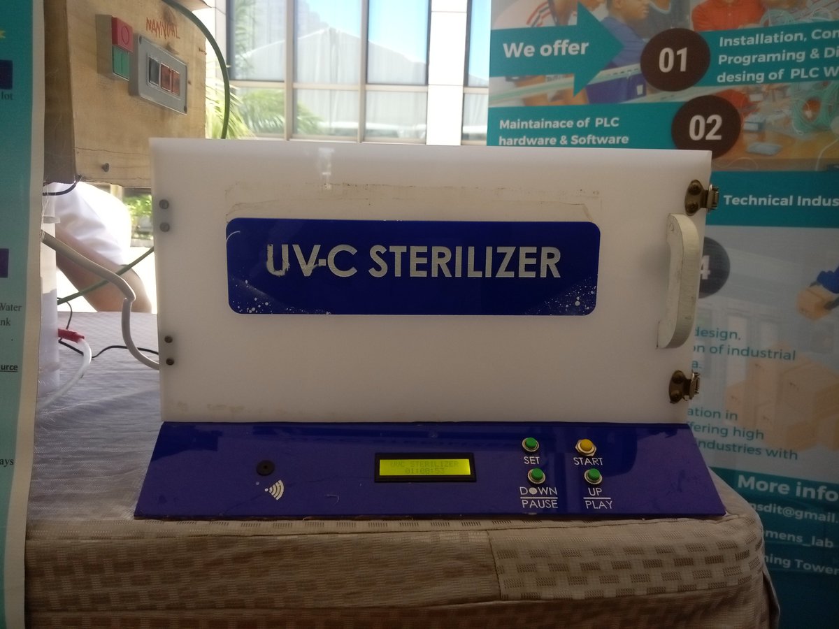 EASTRIPSTI's tweet photo. Dar es Salaam Institute of Technology @DIT_institute, the Regional Flagship TVET Institute supported by @EASTRIPSTI with funding from @WBG_Education is exhibiting at the 12th APPPF & Exhibition a number of innovation including an automated smart irrigation system.
#APPPF https://t.co/nTvdJ9DuOB