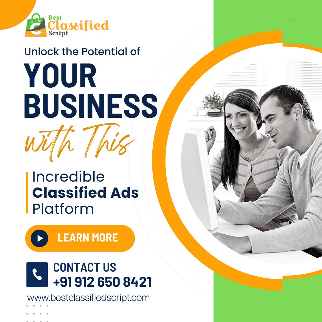 buyclassified's tweet image. Our incredible #classifiedadsscript has the potential to help you unlock the possibilities of your business.
Whether you’re looking to reach new customers, increase sales, or just better connect with your current ones, our script can help you do it.
☎️ +91 912 650 8421