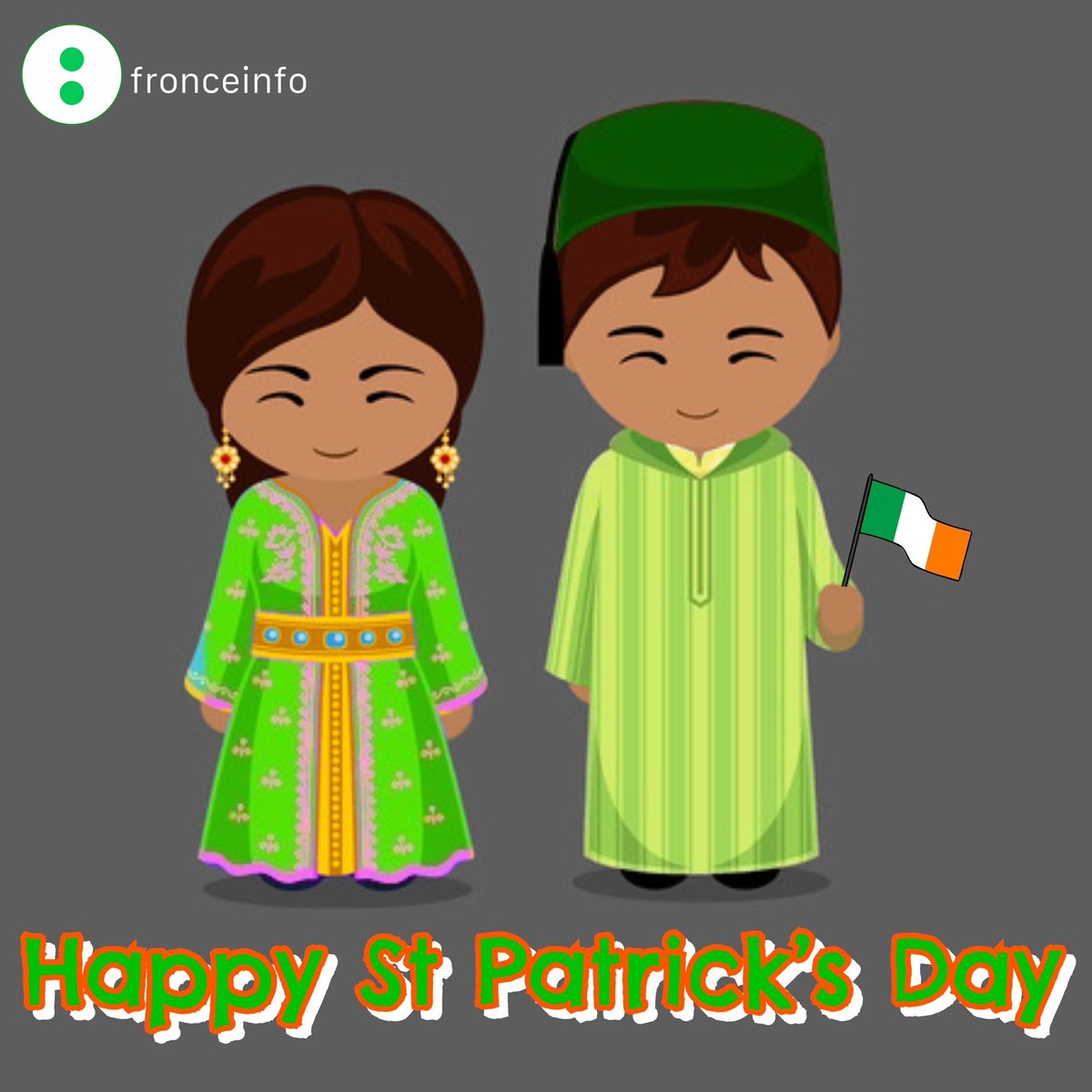 Fronce_Info's tweet photo. La rédaction de @Fronce_Info souhaite une bonne fête de la 
Saint-Patrick à nous nos amis Irlondais ! ☘️🍻🇮🇪
#StPatrickDay #StPatricksDay2023 #StPatrick https://t.co/XS3QAmZX6j
