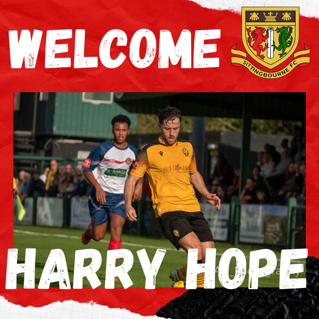 Announcing the signing of HARRY HOPE as <a href="/Ryanmax89734412/">Ryan maxwell ☘️</a>  gives us a St Patricks Day signing.

Formerly at @1EastThurrockFC , the Gaffer said, "Harry's played for me before; a player with great versatility; the Brickies faithful will look forward to seeing him play...

#COYB