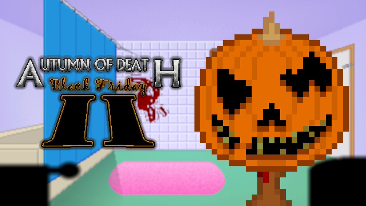 Itchio is doing some sort of "Creator Day" and asked if I wanted to do a sale in conjunction with it for the next three days, so I figured why not.

A sale by DanVzare, 50% off Autumn of Death: Black Friday II itch.io/s/91399/march-… #indiegames via <a href="/itchio/">itch.io</a> 
#itchiocreatorday