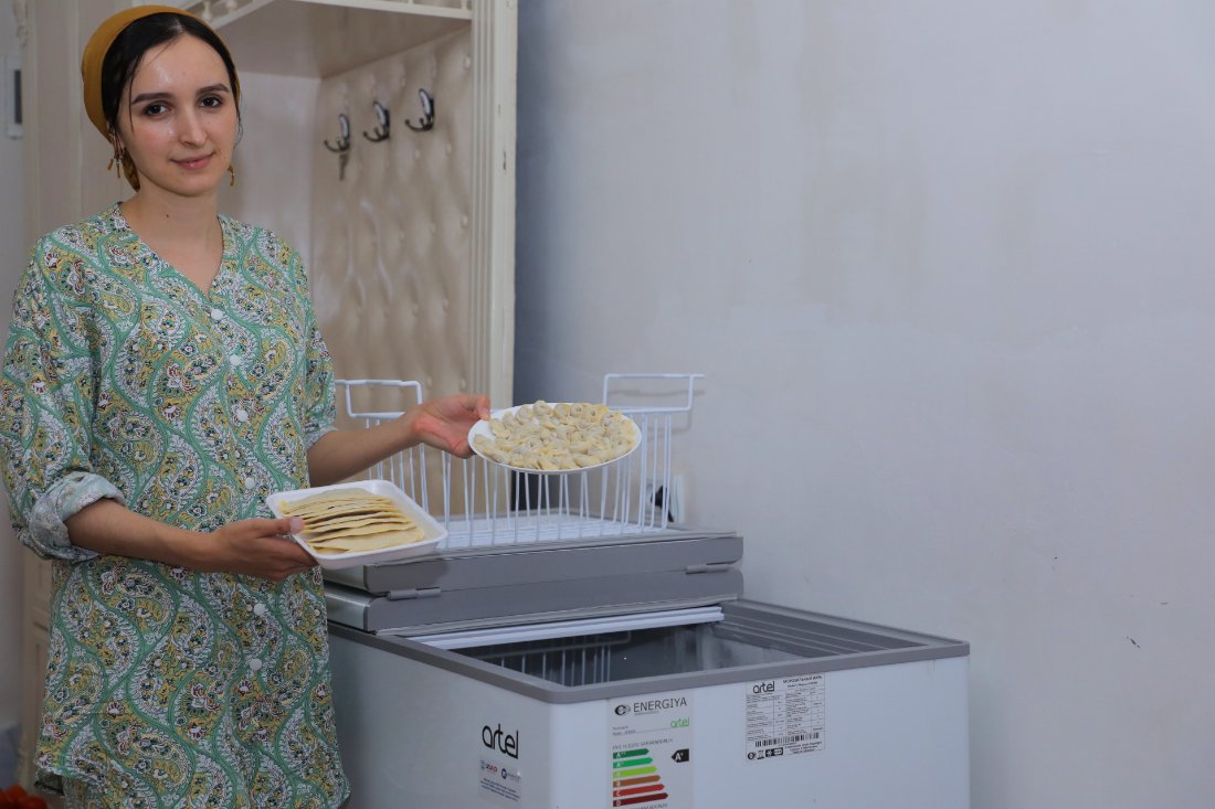 #Meet Shahnoza, an aspiring entrepreneur from Uzbekistan! Before starting a small family business, Shahnoza and her husband were labor migrants in Russia. After returning home, thanks to support from USAID, she launched her own business! @WinrockIntl @USAIDCtrAsia @USAIDAsiaHQ