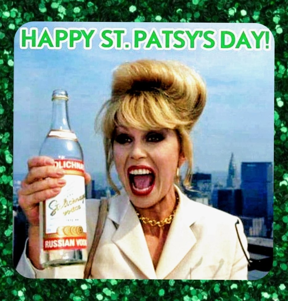 ..Sweetie

..Yes Darlin

..Have an Absolutely Fabulous Day, To Everyone!🥳 Tell Them Patsy says So🍸

 ..Yes Darling! 🍸🍀

🌈🍀🍸💃🍸🍀🌈
#StPatrickDay #StPatricksDay2023 #stpaddysday #abfab #absolutelyfabulous #Patsystone <a href="/abfaboutofcntxt/">No context Absolutely Fabulous</a> <a href="/LumleyNews/">Joanna Lumley</a> <a href="/JoannaLumleyUK/">Dame Joanna Lumley</a> @ferrifrump