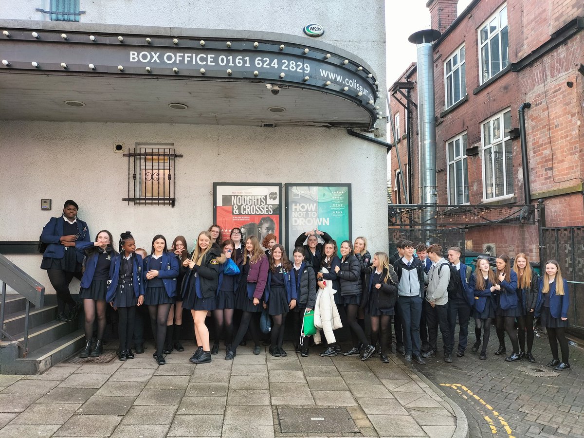 We're here <a href="/ColiseumLED/">Oldham Coliseum LED</a> and ready to watch Noughts and Crosses <a href="/malorieblackman/">Malorie Blackman</a>