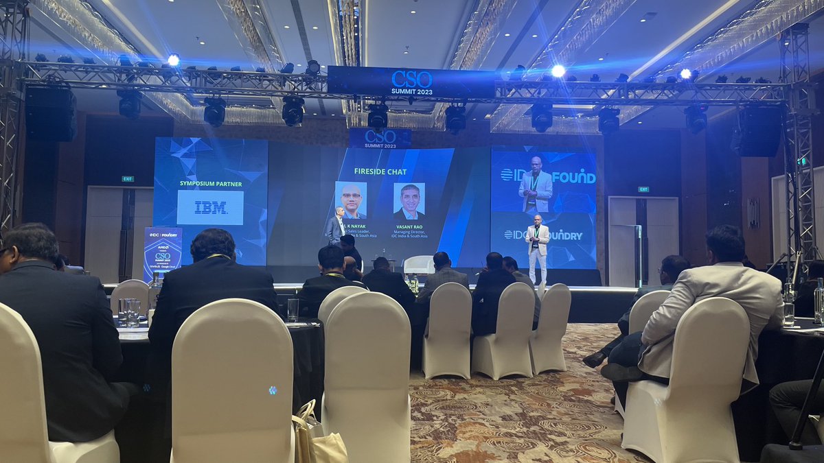 Nantharam's tweet image. De-risk IT for Business resilience #CSOSummit2023