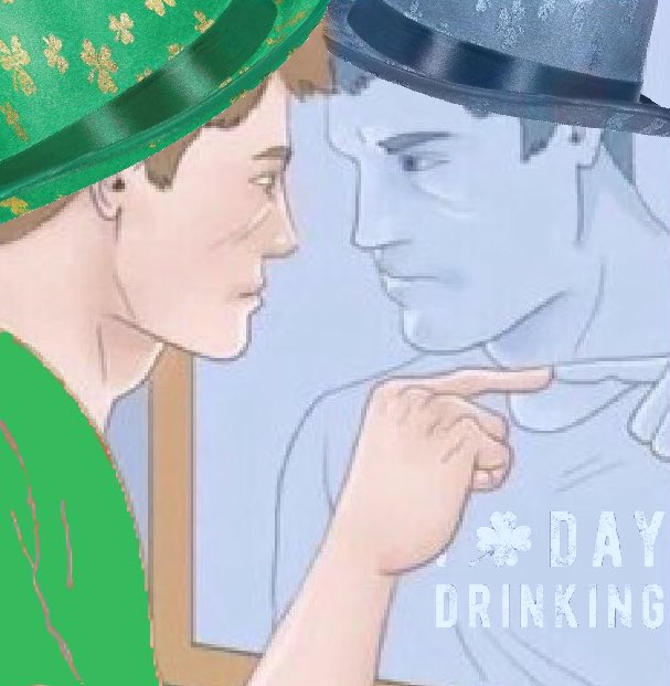 REFLOG18's tweet photo. “You will not end up passed out in a bush this St. Patrick’s Day.” https://t.co/ht8NCcffwW