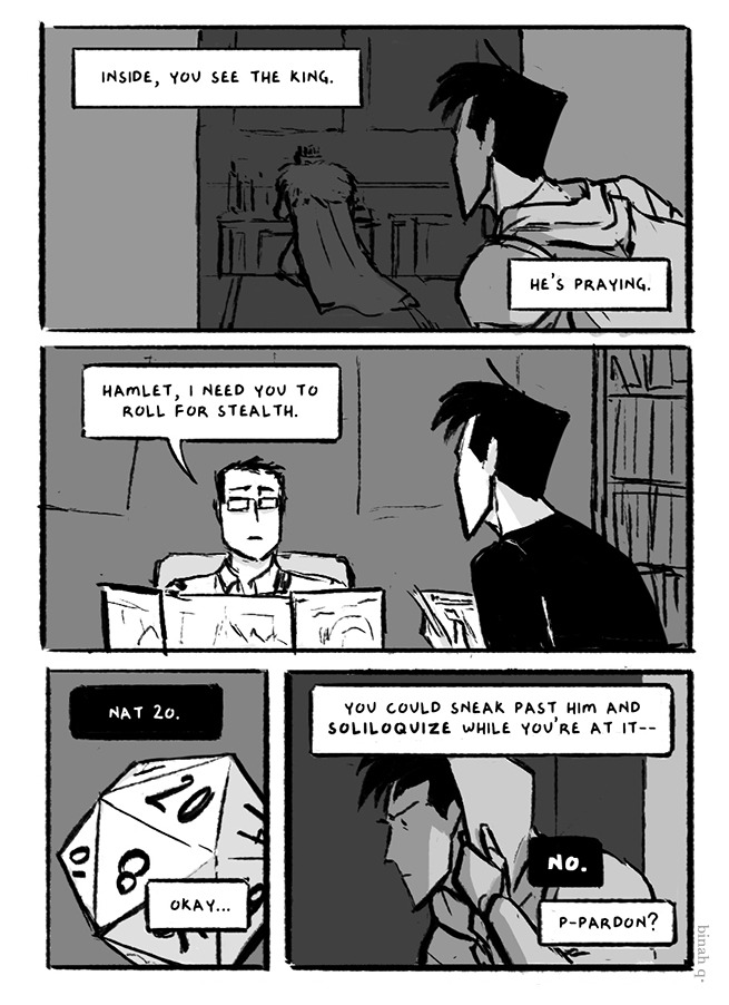 this D&amp;D hamlet comic (and a multitude of memes haha) https://t.co/5LRvRCmH8w 