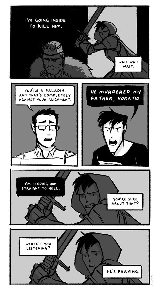 this D&amp;D hamlet comic (and a multitude of memes haha) https://t.co/5LRvRCmH8w 