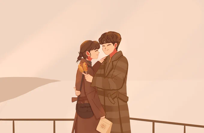 probably these our beloved summer scene redraws :")  
