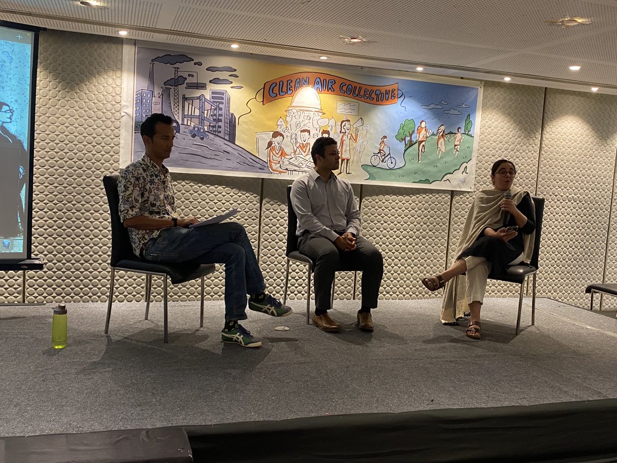cleanairconnect's tweet photo. The #IndiaCleanAirConnect dashboard is launched at the #CleanAirCollective. On stage are @Brikesh @IndiaClimCollab @SensingLocal @CleanAir_Jhar @pallavipnt
View the dashboard here: https://t.co/JyQXnzk1z0 https://t.co/hEcw4aRdy5
