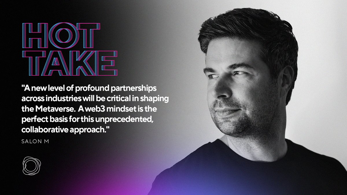 holoride's tweet photo. 1/2
Hot take @Nils_Wollny 🔥

"A new level of profound partnerships across industries will be critical in shaping the Metaverse as we detach from screens in this next iteration of spatial computing..."
👇 https://t.co/P5cFvGeNTf