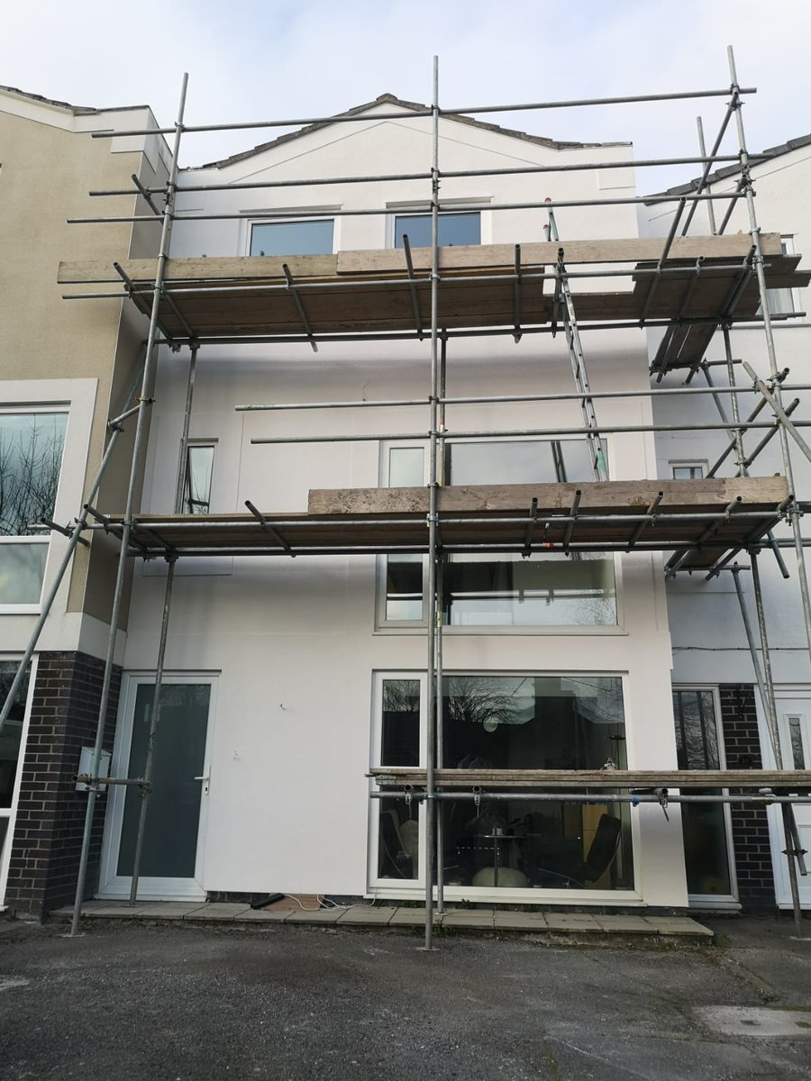 Texacote's tweet photo. Another Happy customer on the Wirral, this install was completed in K Rend Limestone White TC15 Silicone Render System
All work comes Guaranteed. For a free quote &amp; survey contact us on 0333 222 4458 or visit our website https://t.co/ZmTAy4xX2d
#texacote #krend #bringonthewall https://t.co/UhHlFXQs8s