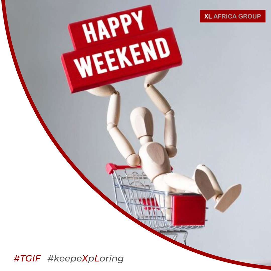 XL_AFRICAGROUP's tweet photo. Have a fun-filled weekend!💃💃

#xloutsourcingltd #xlsecurityandprotection #xlfacilitymanagement #xlexpresssolutions #cashmanagement #outsourcingservices
#kec #faciltymanagement #logisticservices #keepExpLoring
#friday #fabfriday #tgif https://t.co/rPZsuzRK5K